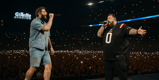 Post Malone and Jelly Roll at Gillette: Big Ass Stadium Tour Night - Beard Swag