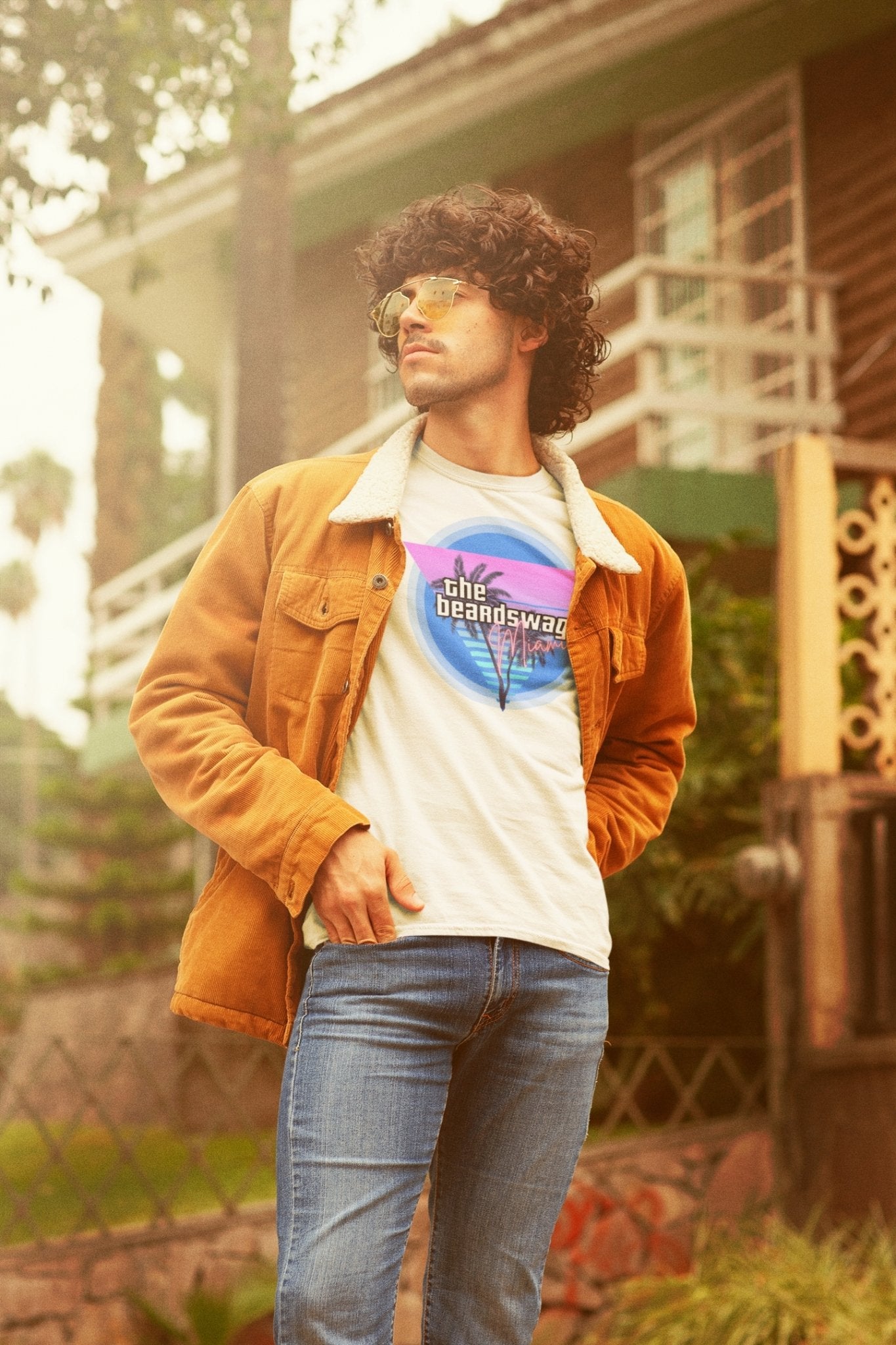 Vice City T-Shirt - Beard Swag