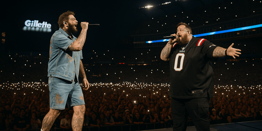 Post Malone and Jelly Roll at Gillette: Big Ass Stadium Tour Night - Beard Swag