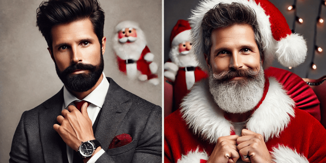 The Christmas Beard: Bearded Men & The Santa Connection - Beard Swag