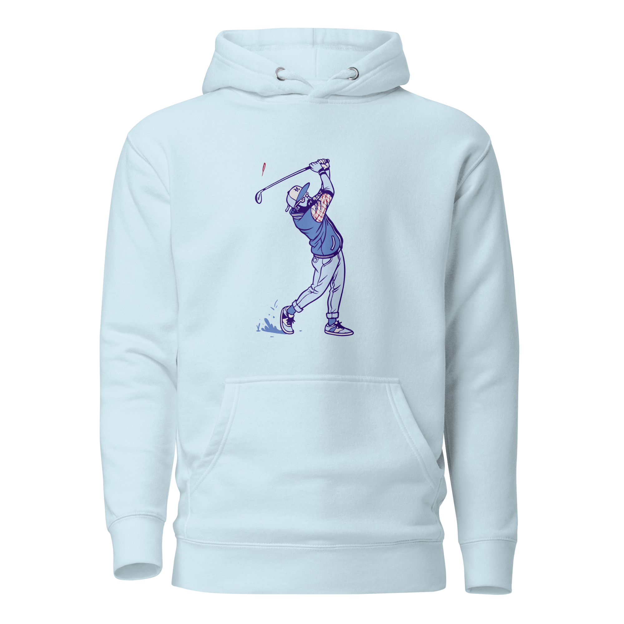 Graffiti Golfer Hoodie - Beard Swag