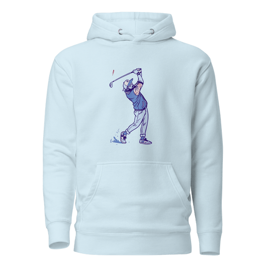 Graffiti Golfer Hoodie - Beard Swag
