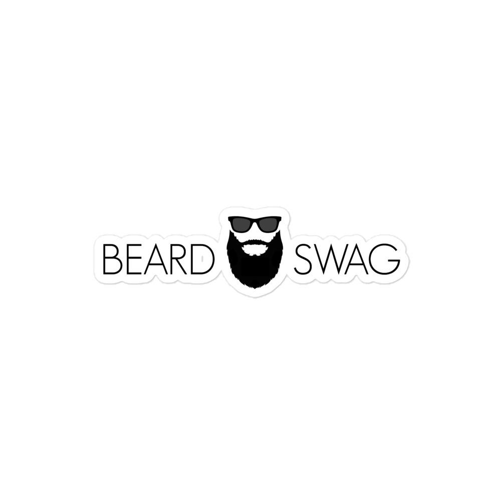 Beard Swag Logo Sticker - Beard Swag