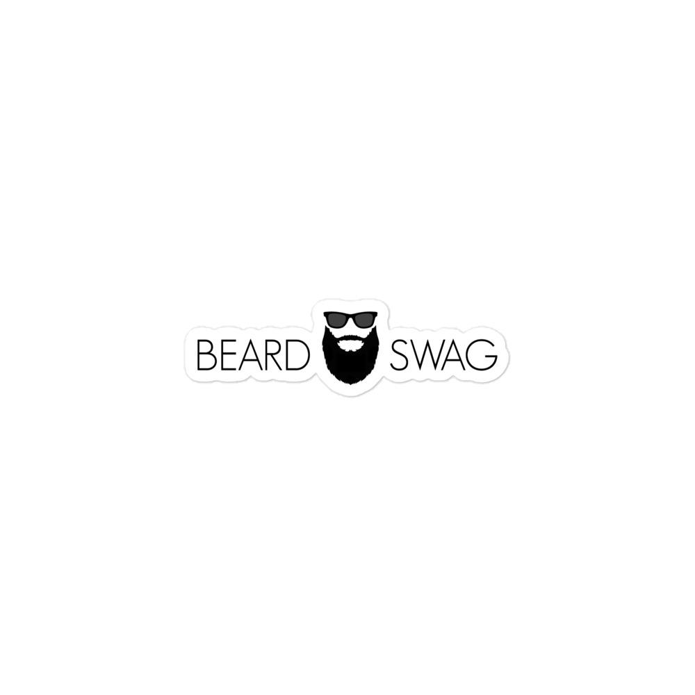 Beard Swag Logo Sticker - Beard Swag